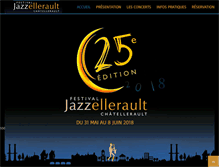 Tablet Screenshot of festival-jazzellerault.com